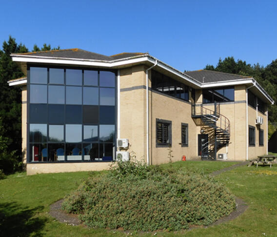 Iron Mill College building in Poole with Google Maps